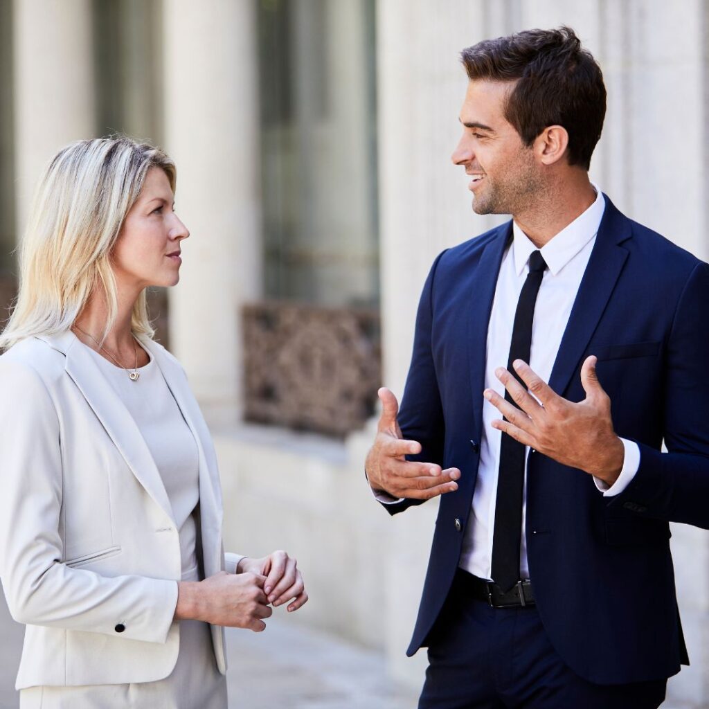 co-parents discussing their child's needs after divorce in New Jersey
