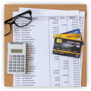 financial steps to take before filing for divorce - bank statements