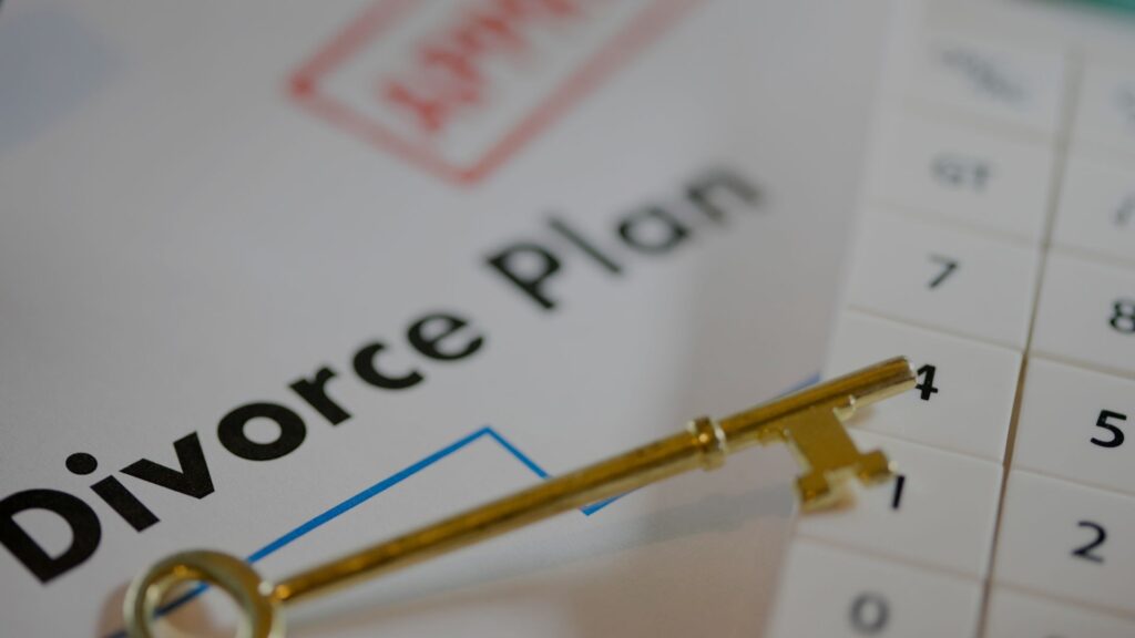 Divorce plan.