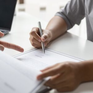 Attorney drafting prenuptial agreement in New Jersey