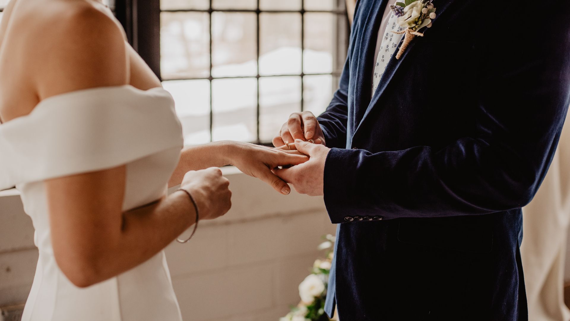Protecting Your Assets couple on their wedding day