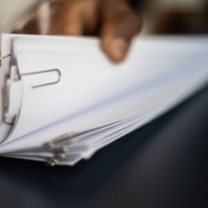 child custody modification in New Jersey - stack of legal documents