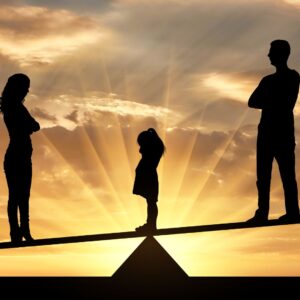 Child custody discussions.