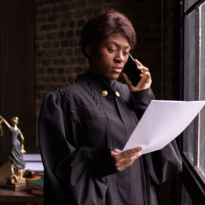 A court judge.