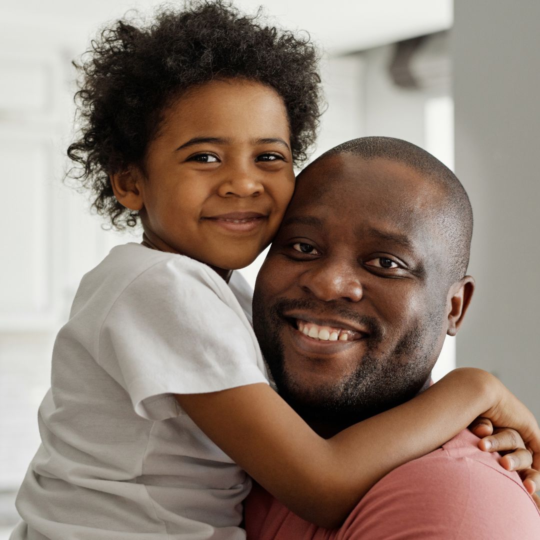 dad spending time with his son