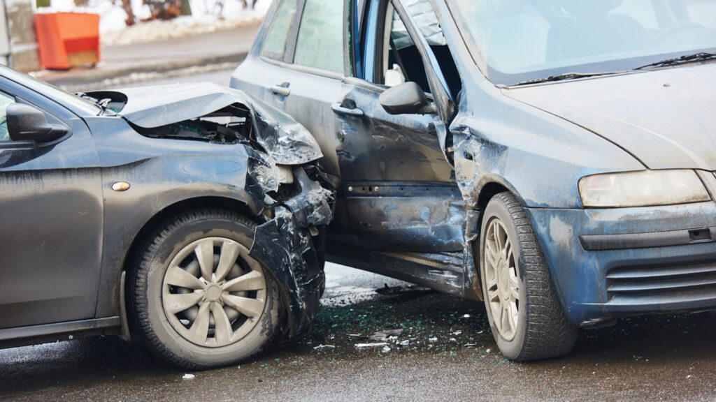 image of a car accident